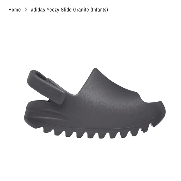 Adidas Granite Yeezy Slide for Kids - Picture 1 of 4